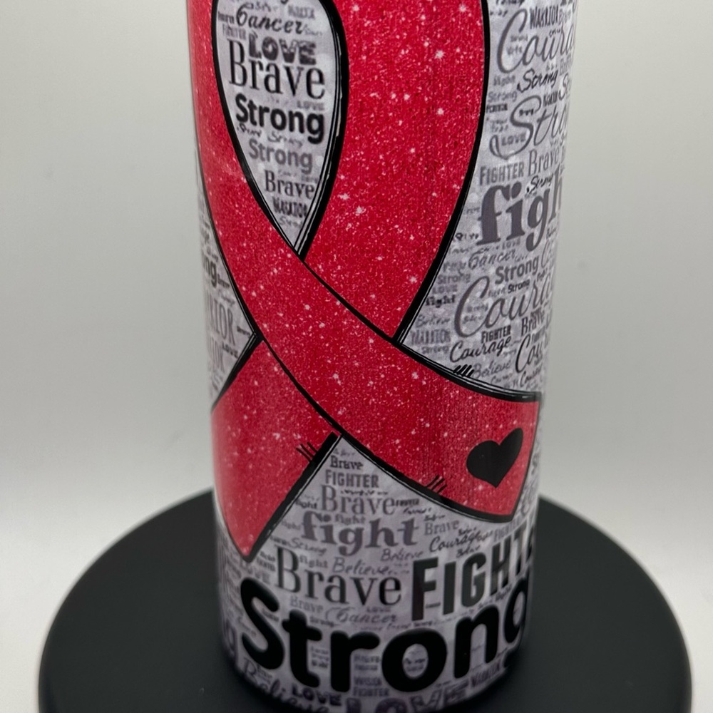 Breast cancer awareness tumbler